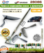 Тяпка из нержавейки косая с рукояткой 1,3 м SKRAB 28086 Тяпка из нержавейки косая с рукояткой 1,3 м SKRAB 28086